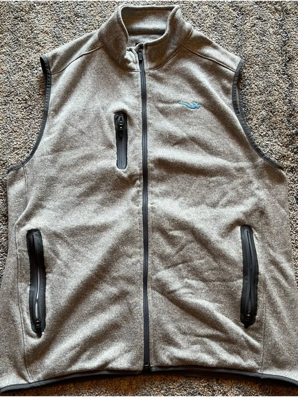 Straight Down Fleece Vest